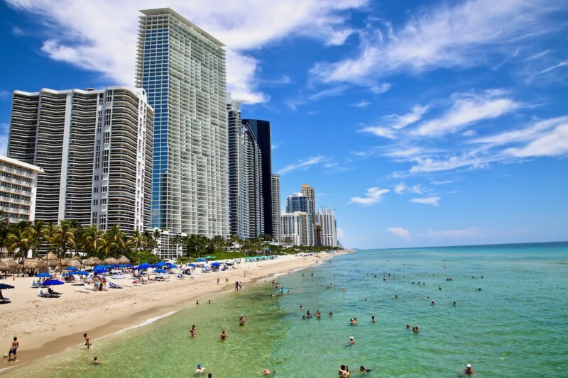 Beach In Sunny Isles